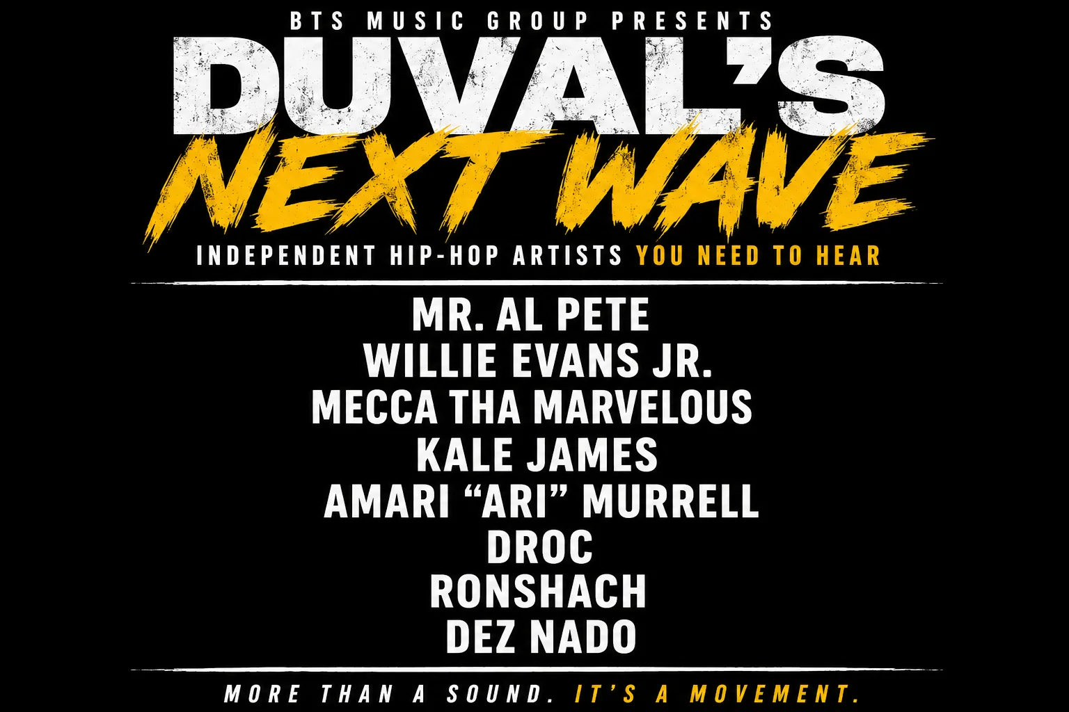 Duval’s Next Wave: Independent Hip-Hop Artists Putting Jacksonville on the Map